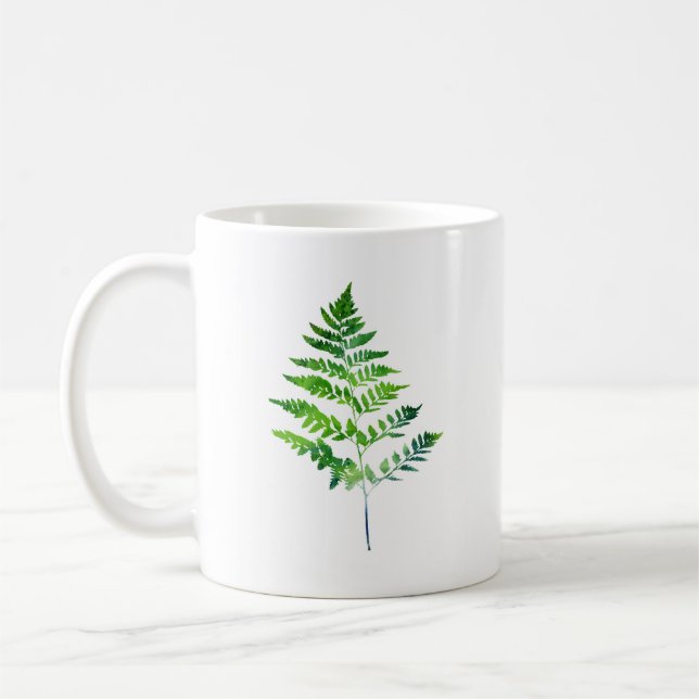 Caneca De Café Fern Leaves (Esquerda)
