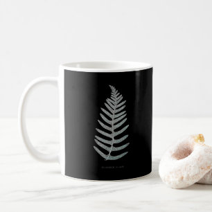 Caneca De Café Fern - Polypodyum Vulgare - Efeito de raios X - 09