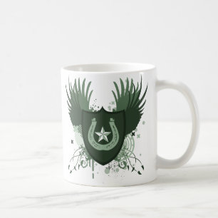 Caneca De Café ferradura irlandesa sortuda