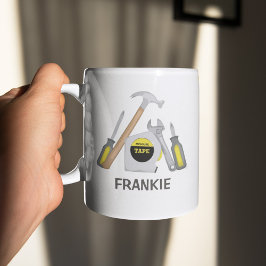 Caneca De Café Ferramenta simples do Pai moderno consertar qualqu