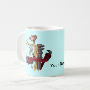 Caneca De Café Ferramentas de Encanador