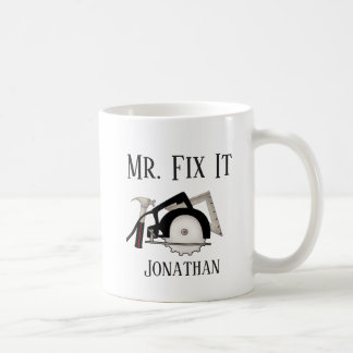 Caneca De Café Ferramentas de TI do Sr. Fix