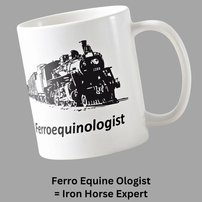 Caneca De Café Ferroequinologista Train Mug (Criador carregado)