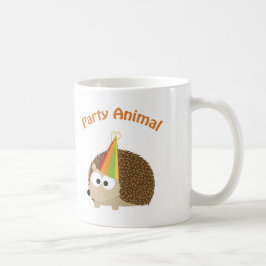 Caneca De Café Festa Animal! Hedgehog