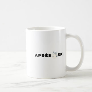 Caneca De Café Festa após esqui bebidas após esqui esqui snowboar