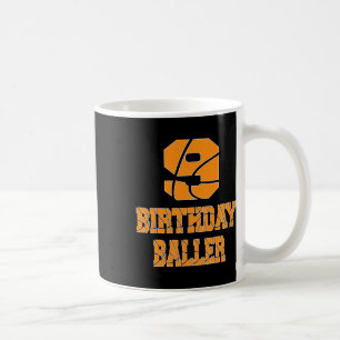 Caneca De Café Festa de Aniversário de 9 Anos do Menino com Tema