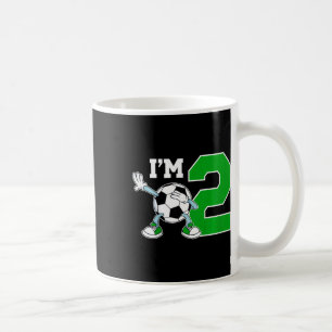 Caneca De Café Festa de Aniversário de Futebol Infantil 2º Ano de