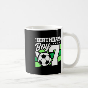 Caneca De Café Festa de Aniversário de Futebol Infantil - Menino