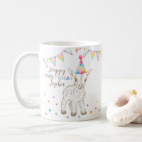 Festa de Bebês Animais de Aniversário Café Mug