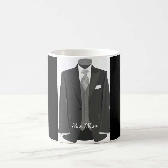 Caneca De Café Festa de casamento Tuxedo - Melhor Presente de Mat (Centro)