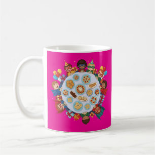 Caneca De Café Festa de Costume de Super Herói Infantil