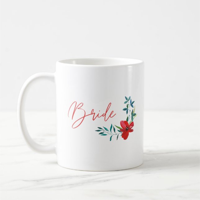 Caneca De Café Festa de Despedida de Solteira Noiva (Esquerda)