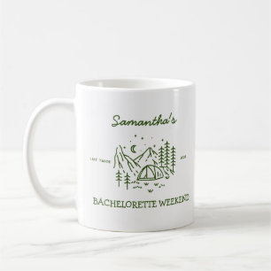 Caneca De Café Festa de Despedida de Solteira Simples e Moderna n