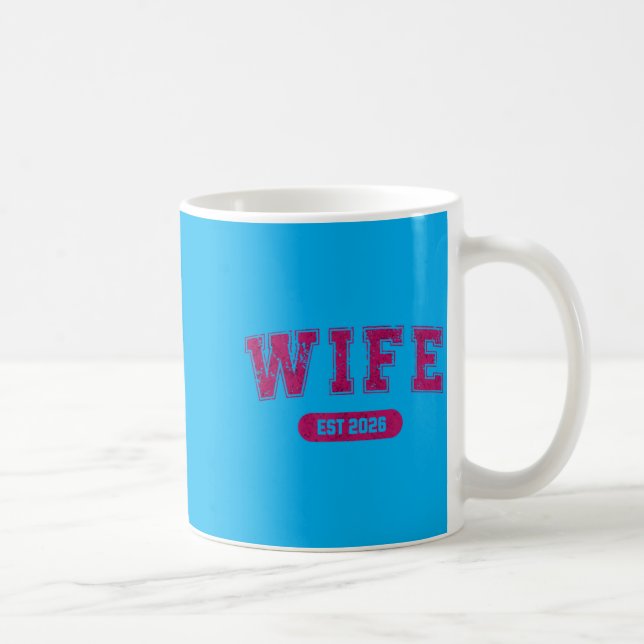 Caneca De Café Festa de Despedida de Solteiro Casamento Mulher e  (Direita)
