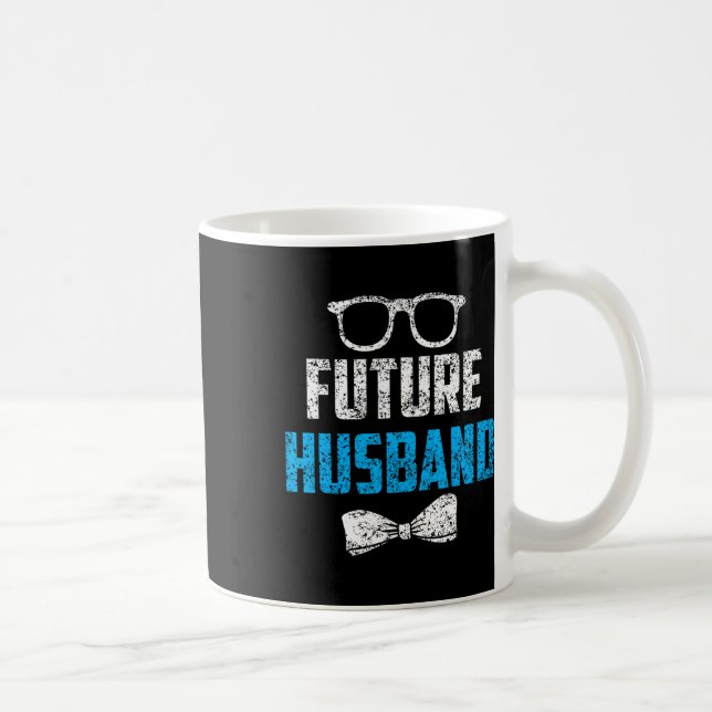 Caneca De Café Festa de Despedida de Solteiro do Futuro Marido No (Direita)