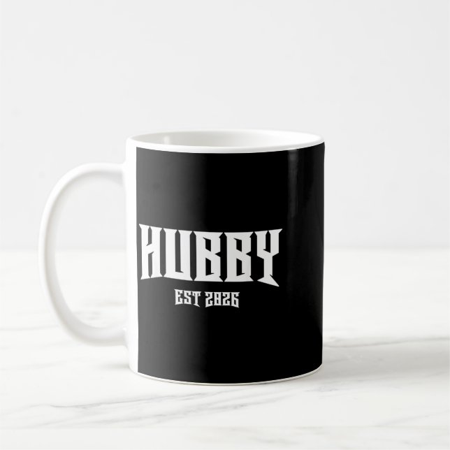 Caneca De Café Festa de Despedida de Solteiro Grunge Rock Marido  (Esquerda)