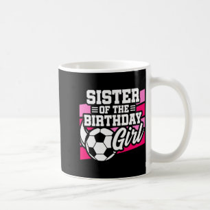 Caneca De Café Festa De Futebol De Futebol Infantil Irmã Da Menin
