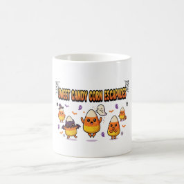Caneca De Café Festa de Halloween de Doce Milho Fofo