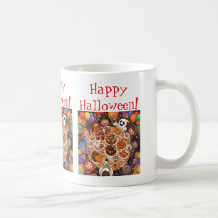 Caneca De Café Festa de Halloween para Crianças