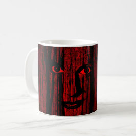 Caneca De Café Festa de Halloween Red Black Mau Horror