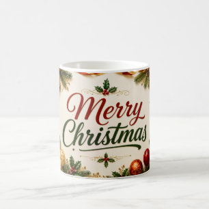 Caneca De Café Festa de Natal de Pickleball