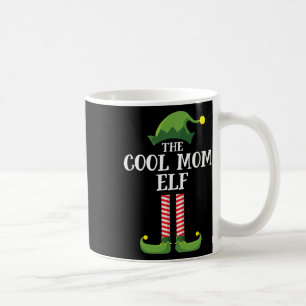 Caneca De Café Festa de Natal do Grupo Familiar da legal Mãe Elf