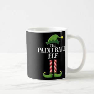 Caneca De Café Festa de Natal do Grupo Familiar Paintll Elf Match