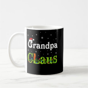 Caneca De Café Festa de Natal, Vovô, Família Claus Matando P