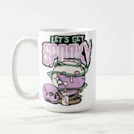 Caneca De Café Festa de vamos Spooky Halloween