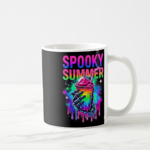 Caneca De Café Festa do Esqueleto Vibes de Summerween Bebidas de