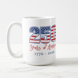 Caneca De Café Festa dos 250 Anos da América