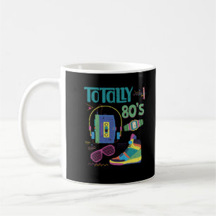 Caneca De Café Festa engraçada dos anos 80 da Música Antiga dos