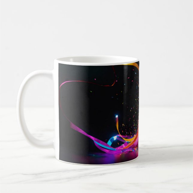 Caneca De Café Festa no jantar. (Esquerda)