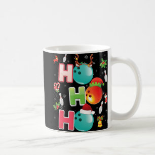 Caneca De Café Festas de Natal Ho Ho Ho Boliche Papais noeis Paja