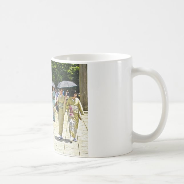 Caneca De Café Festival do Santuário Japonês (Direita)