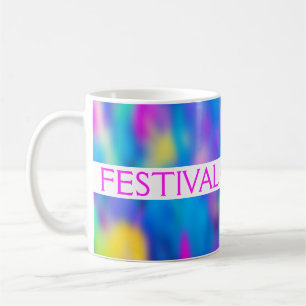 Caneca De Café Festival HOLI das Cores 2 + suas ideias
