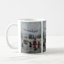 Caneca De Café Festive Friends Painting by Alfred Fox