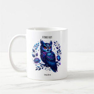 Caneca De Café Fevereiro de Nascimento Mês de Aguardente Animal