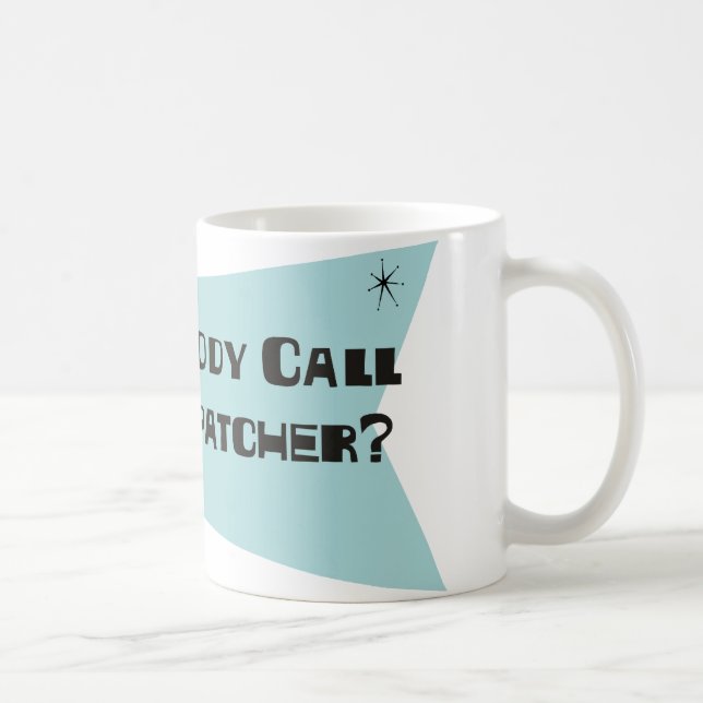 Caneca De Café Fez alguém chamada para um expedidor (Direita)
