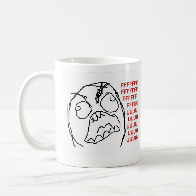 Caneca De Café fffffffuuuuuuuuuuuu (Esquerda)