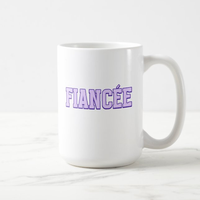 Caneca De Café Fiancee Mug (Direita)
