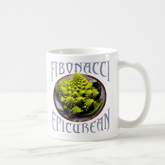 Caneca De Café Fibonacci epicurista (Direita)