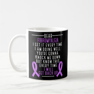Caneca De Café Fibro Guerreiro Eu Vou Voltar A Fibromialgia Awar
