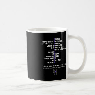 Caneca De Café Fibromialgia Consciência Doença Crônica Presente