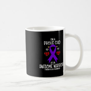 Caneca De Café Fibromialgia Consciência Eu sou um Pai Orgulhoso d