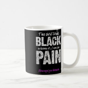 Caneca De Café Fibromialgia Guerreira Dor Crônica Sensibilização