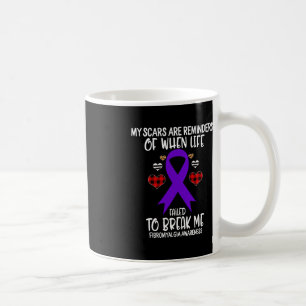 Caneca De Café Fibromialgia Sensibilização Guerreira Relembra Lif