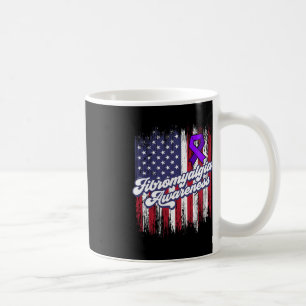 Caneca De Café Fibromialgia Sensibilização Sobrevivente Mulher Gu