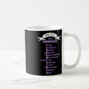 Caneca De Café Fibromialgia Spoonie E Fibro Consciência Isto É M