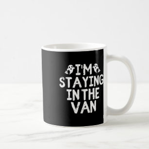 Caneca De Café Ficando Na Van - Investigador De Caça Para Fantasm